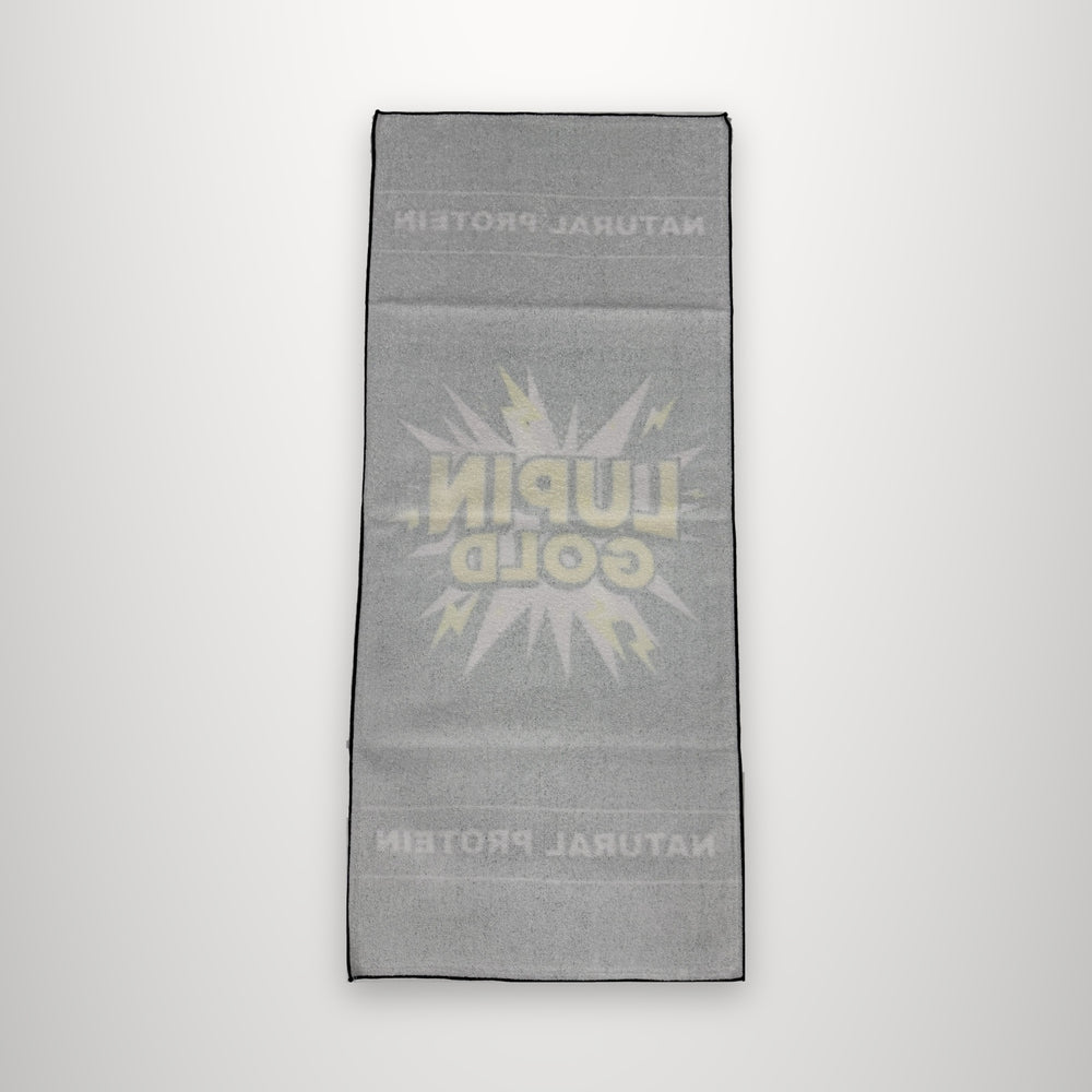 Lupin Gold Premium Gym Towel, reverse side